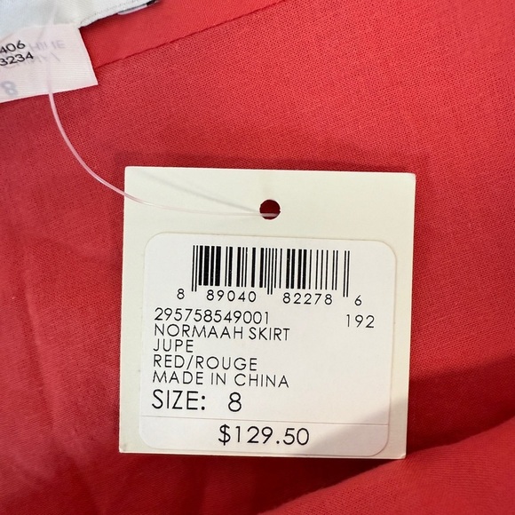 Club Monaco Women's Normaah Mini Skirt, Gathered A-Line Side-Zip Ruffled Skirt - Picture 4 of 4